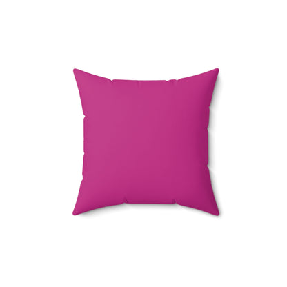 Spun Polyester Square Pillow