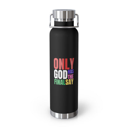 Copper Vacuum Insulated Bottle, 22oz