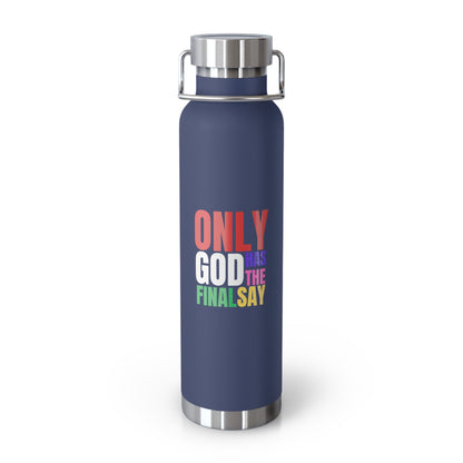 Copper Vacuum Insulated Bottle, 22oz