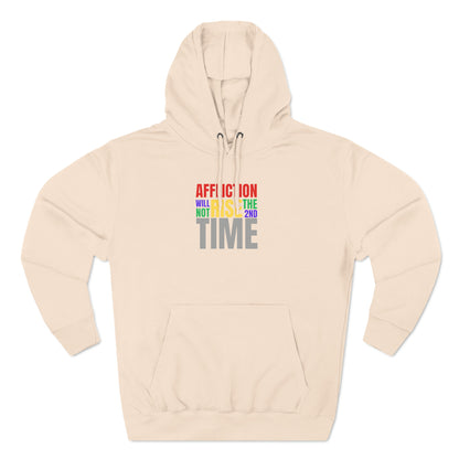 Three-Panel Fleece Hoodie