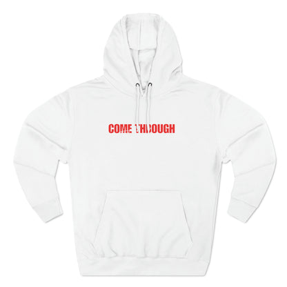 Three-Panel Fleece Hoodie