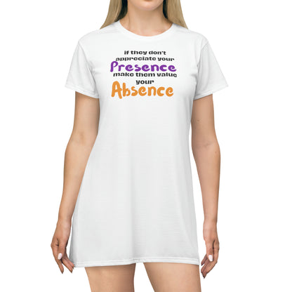 T-Shirt Dress (AOP)