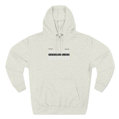 Three-Panel Fleece Hoodie