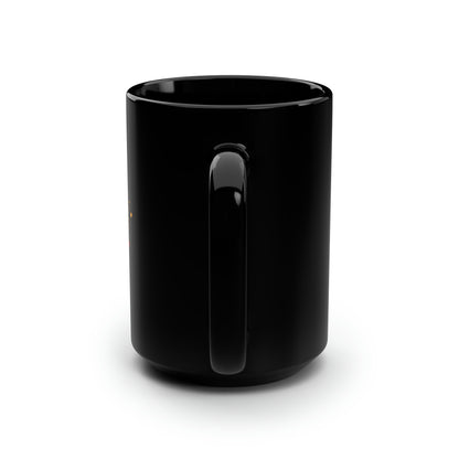 Black Mug, 15oz