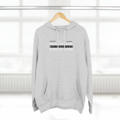 Three-Panel Fleece Hoodie