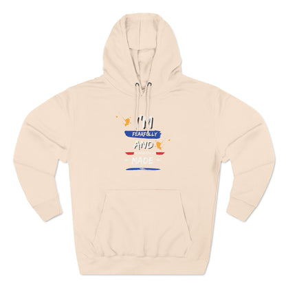 Three-Panel Fleece Hoodie