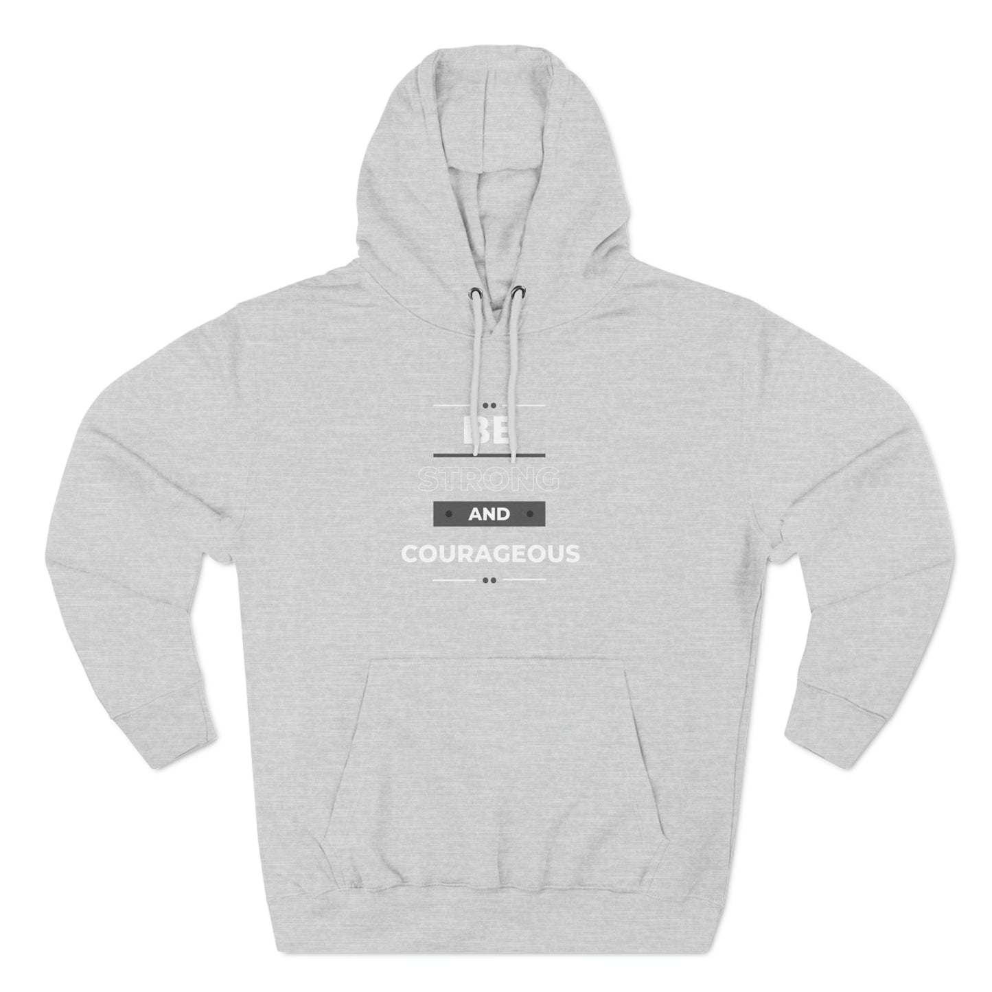 Three-Panel Fleece Hoodie