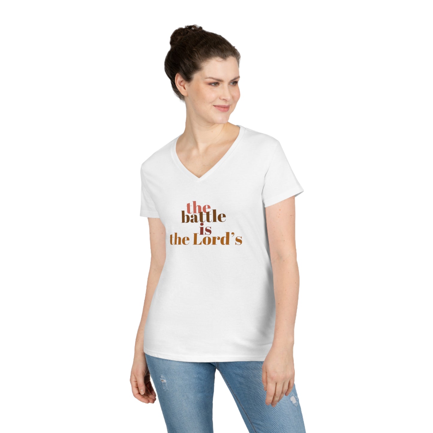 Ladies' V-Neck T-Shirt