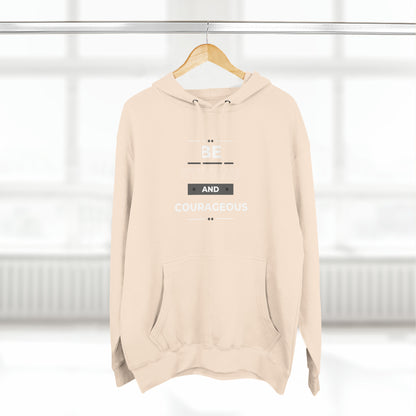 Three-Panel Fleece Hoodie