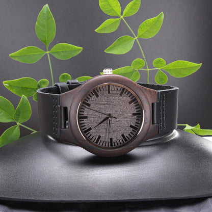 Customized Wood watch for men