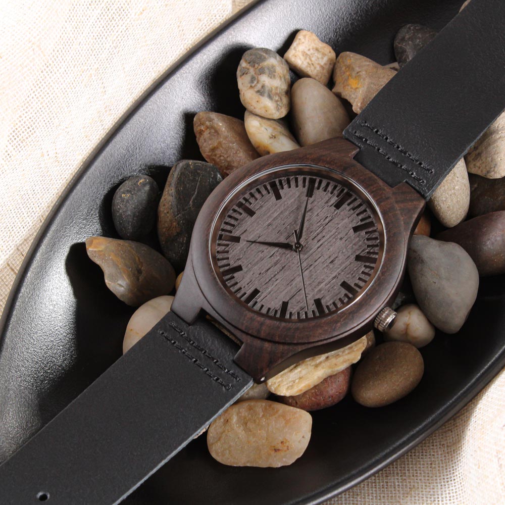 Customized Wood watch for men