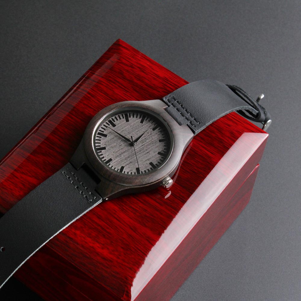 Customized Wood watch for men