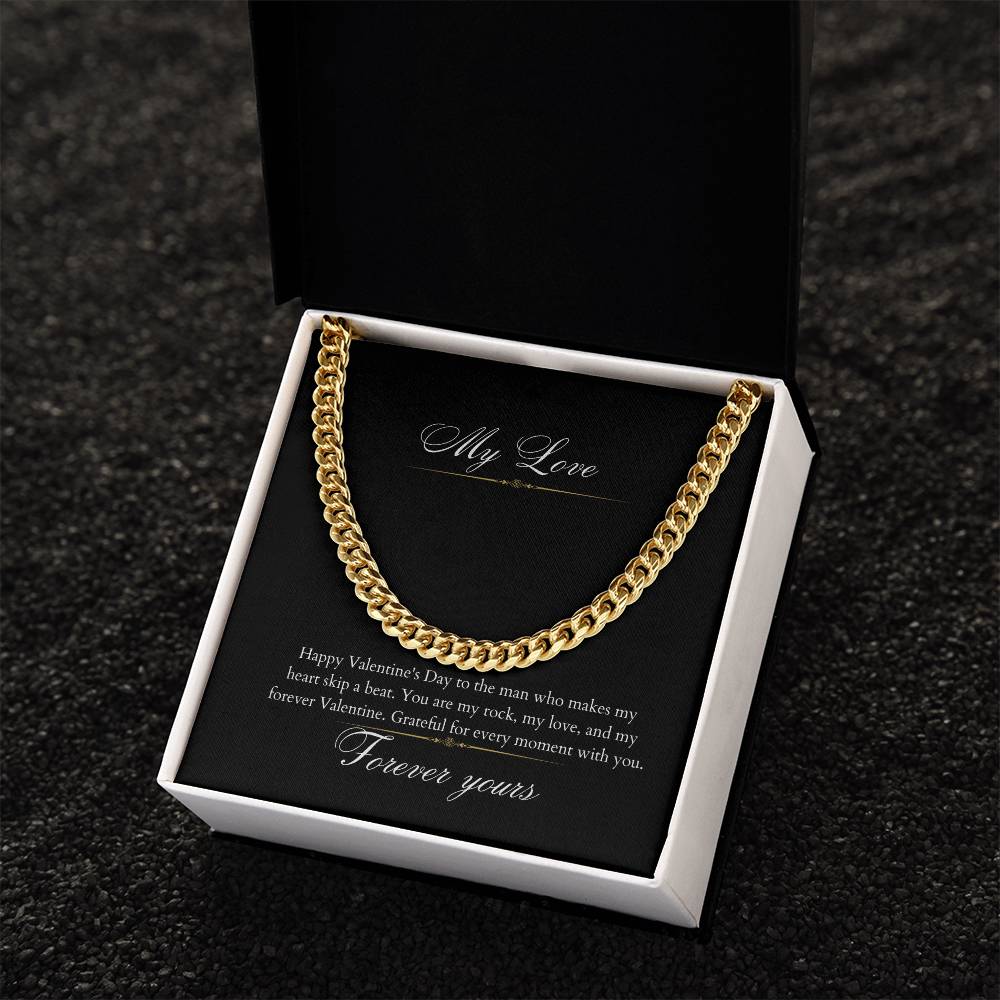 Personalized Cuban Link Chain (OREO + LUX BOX + LENGTH EXTENSION)