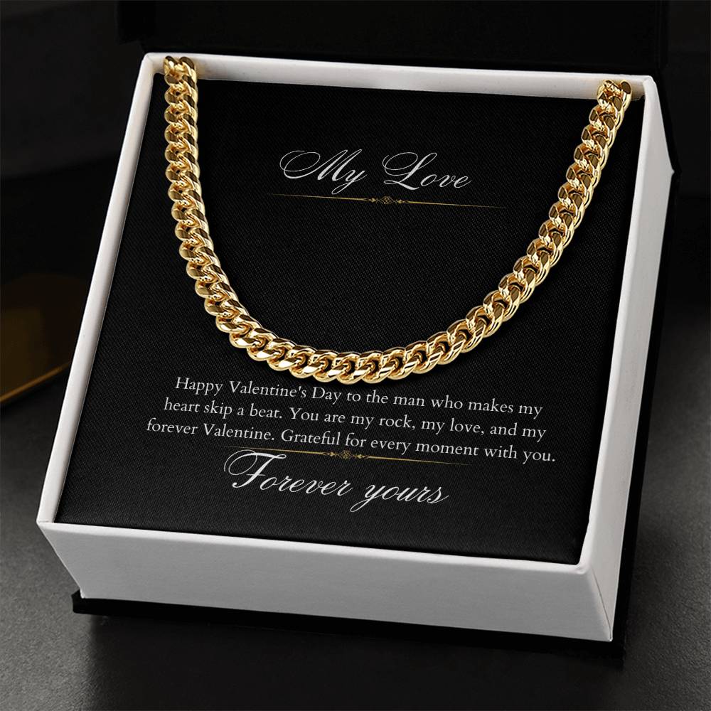 Personalized Cuban Link Chain (OREO + LUX BOX + LENGTH EXTENSION)