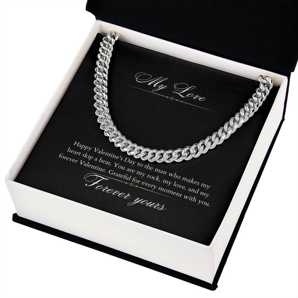 Personalized Cuban Link Chain (OREO + LUX BOX + LENGTH EXTENSION)