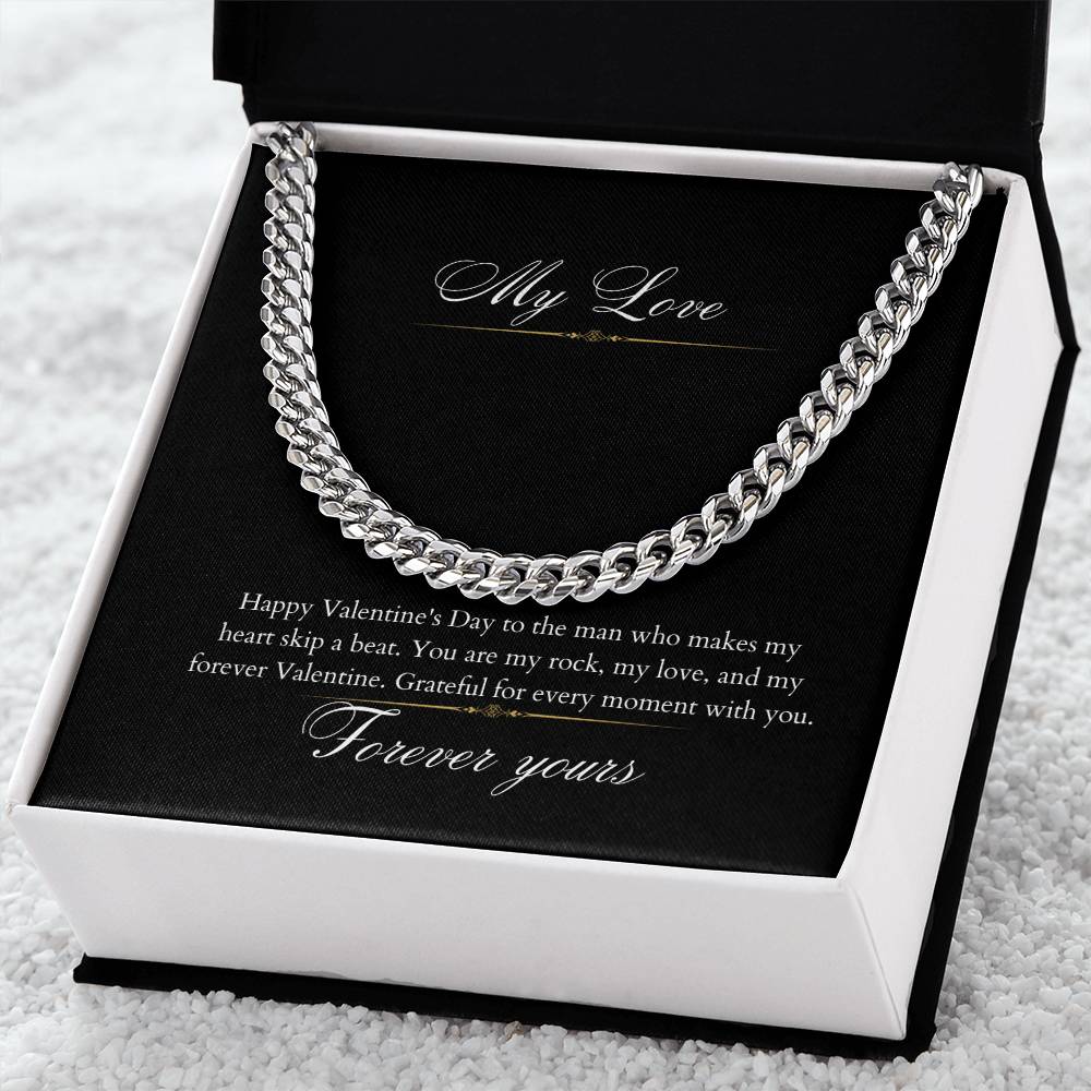 Personalized Cuban Link Chain (OREO + LUX BOX + LENGTH EXTENSION)