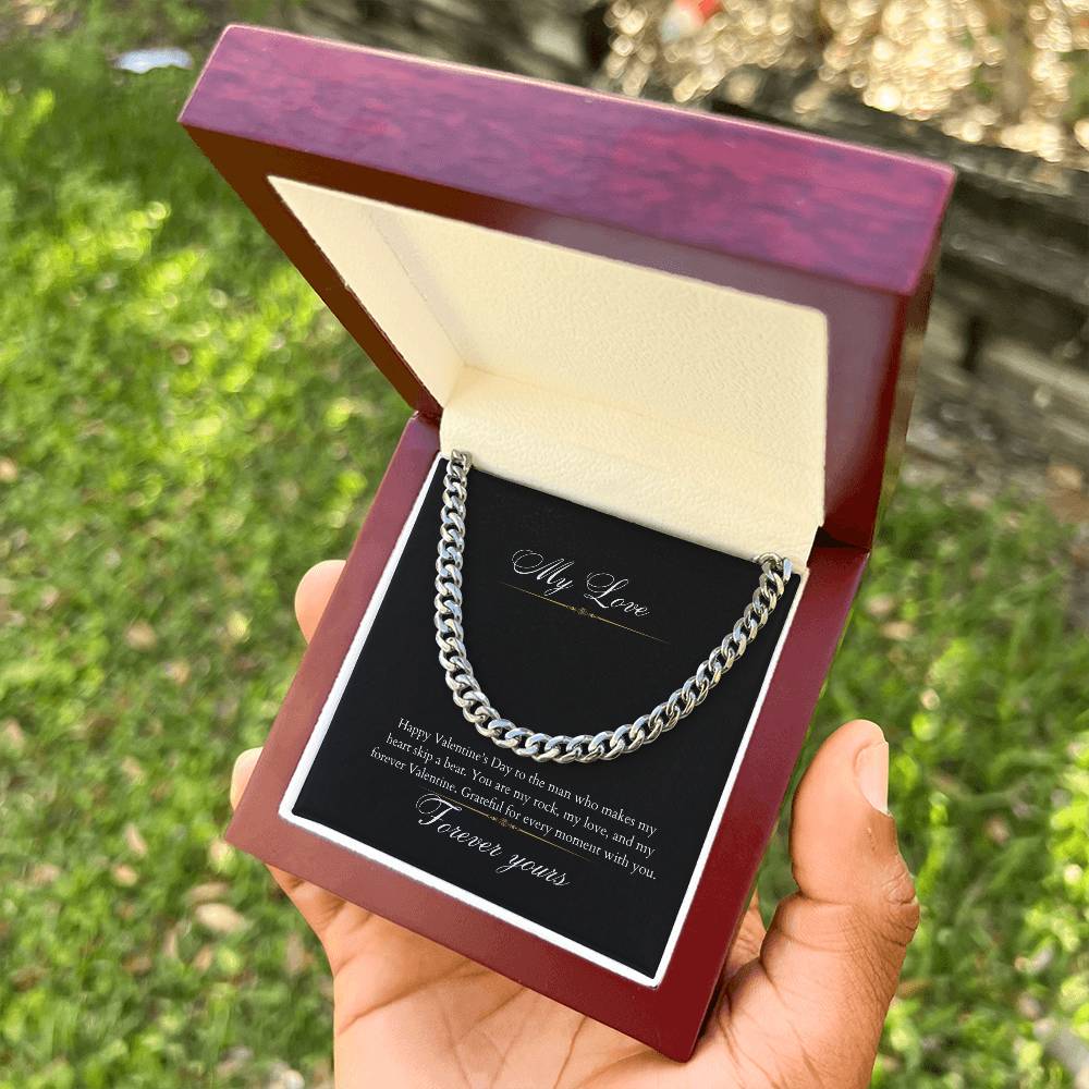 Personalized Cuban Link Chain (OREO + LUX BOX + LENGTH EXTENSION)