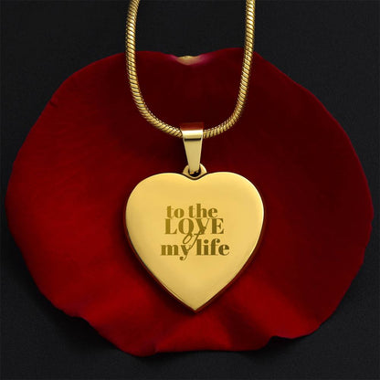 Personalized Engraved Heart Necklace