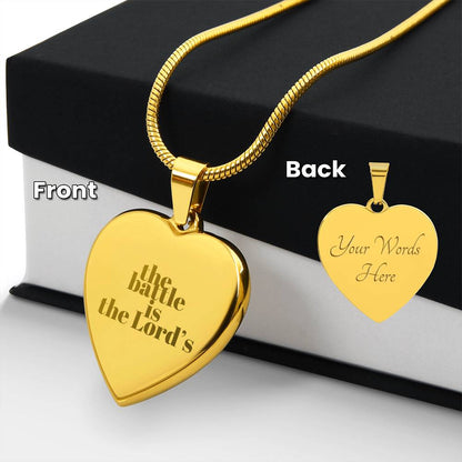 Personalized Engraved Heart Necklace