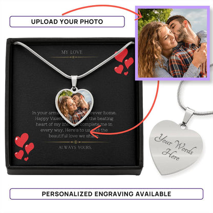 Personalized with your picture necklace for her